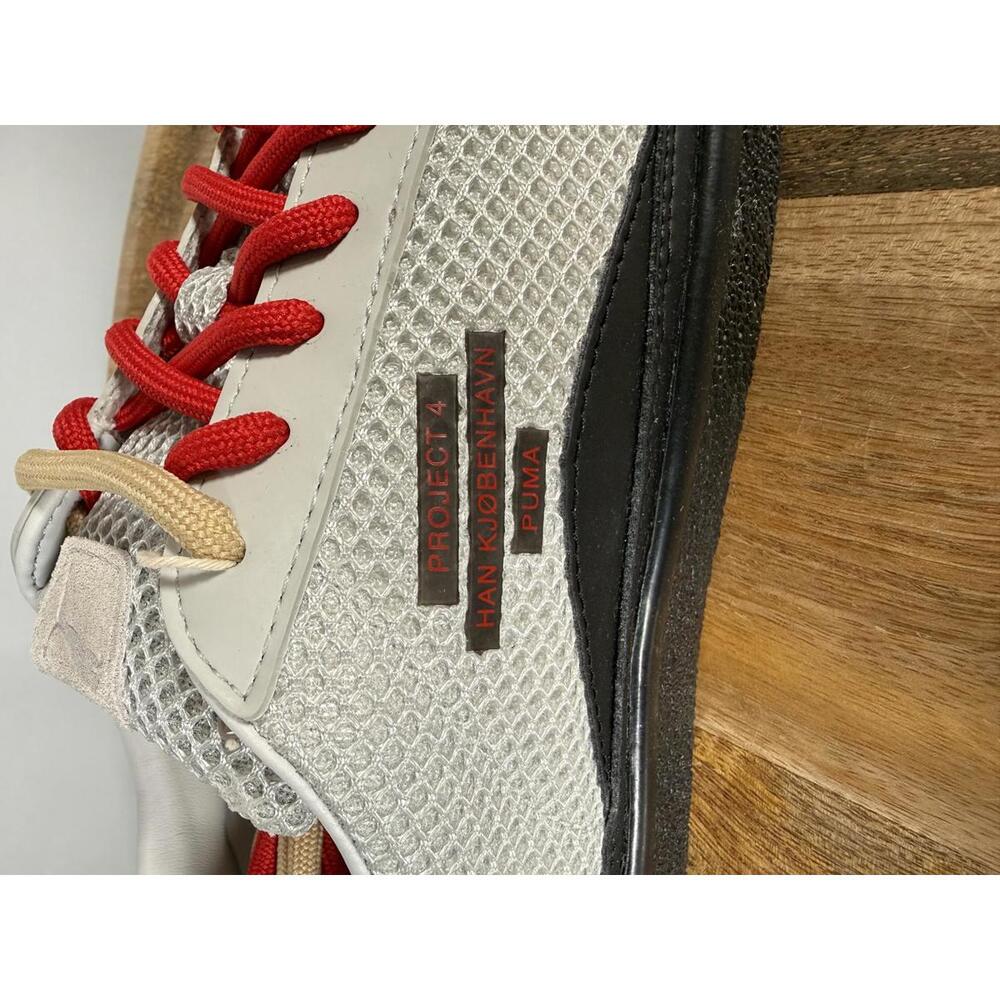Puma Project HANSEN Kobenhavn Sneakers White Black Red US Men’s 8.5 / EU 41 NWB - Picture 10 of 13